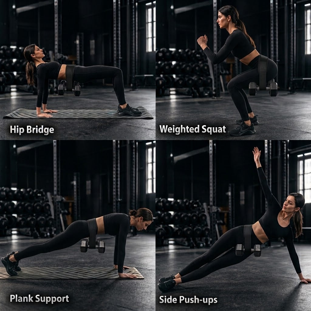 Pro Hip Thrust Weight Belt
